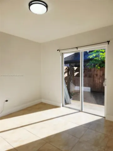 a backyard of a house