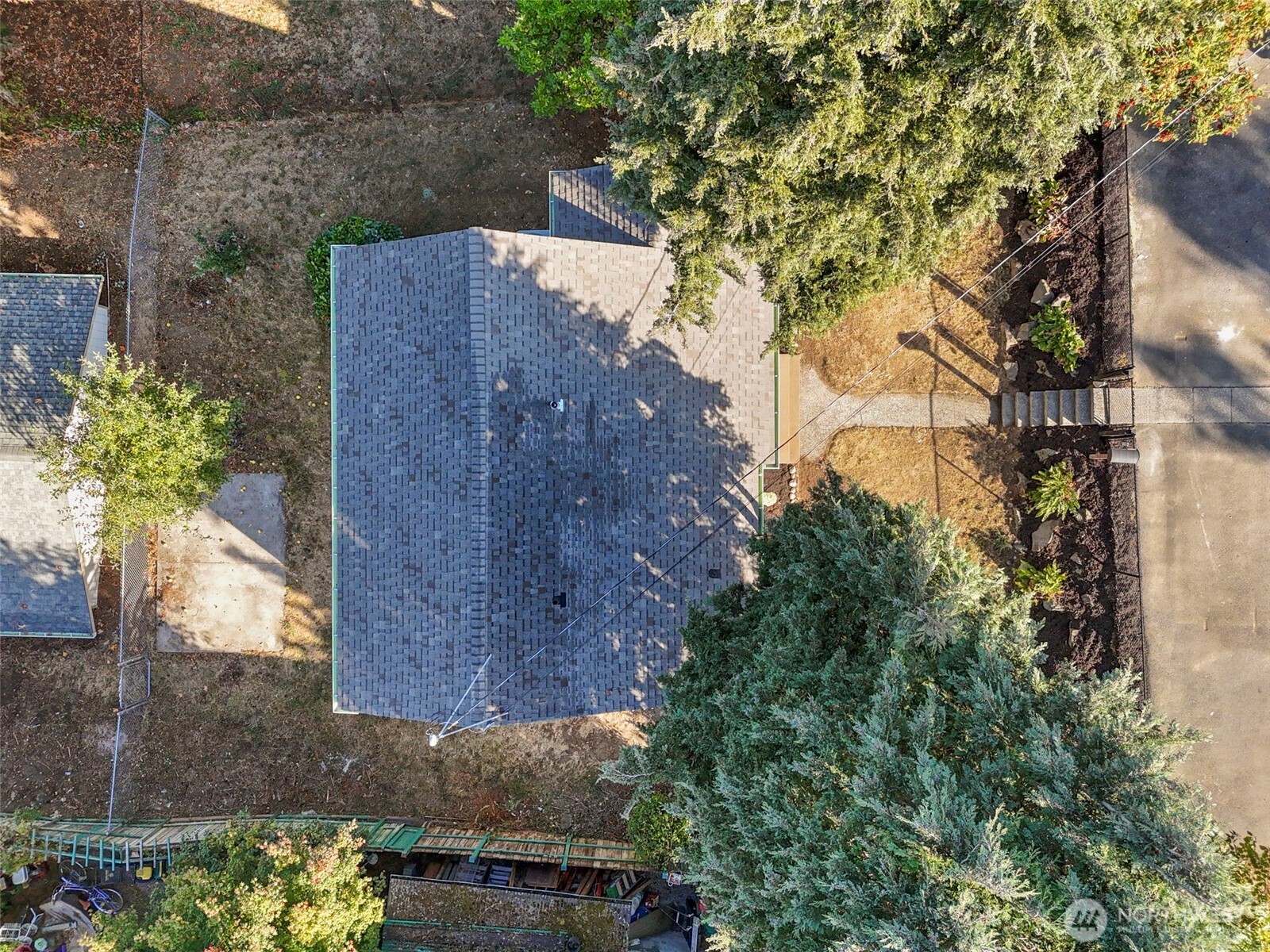 12077 75th Avenue South Seattle, WA 98178 - Photo 32 of 35 an aerial view of a house with a yard