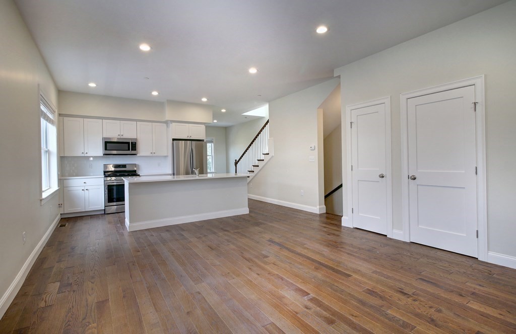 4 Kemp Street, Unit 4 Boston, MA 02127 - Photo 6 of 40 a view of kitchen with microwave and refrigerator