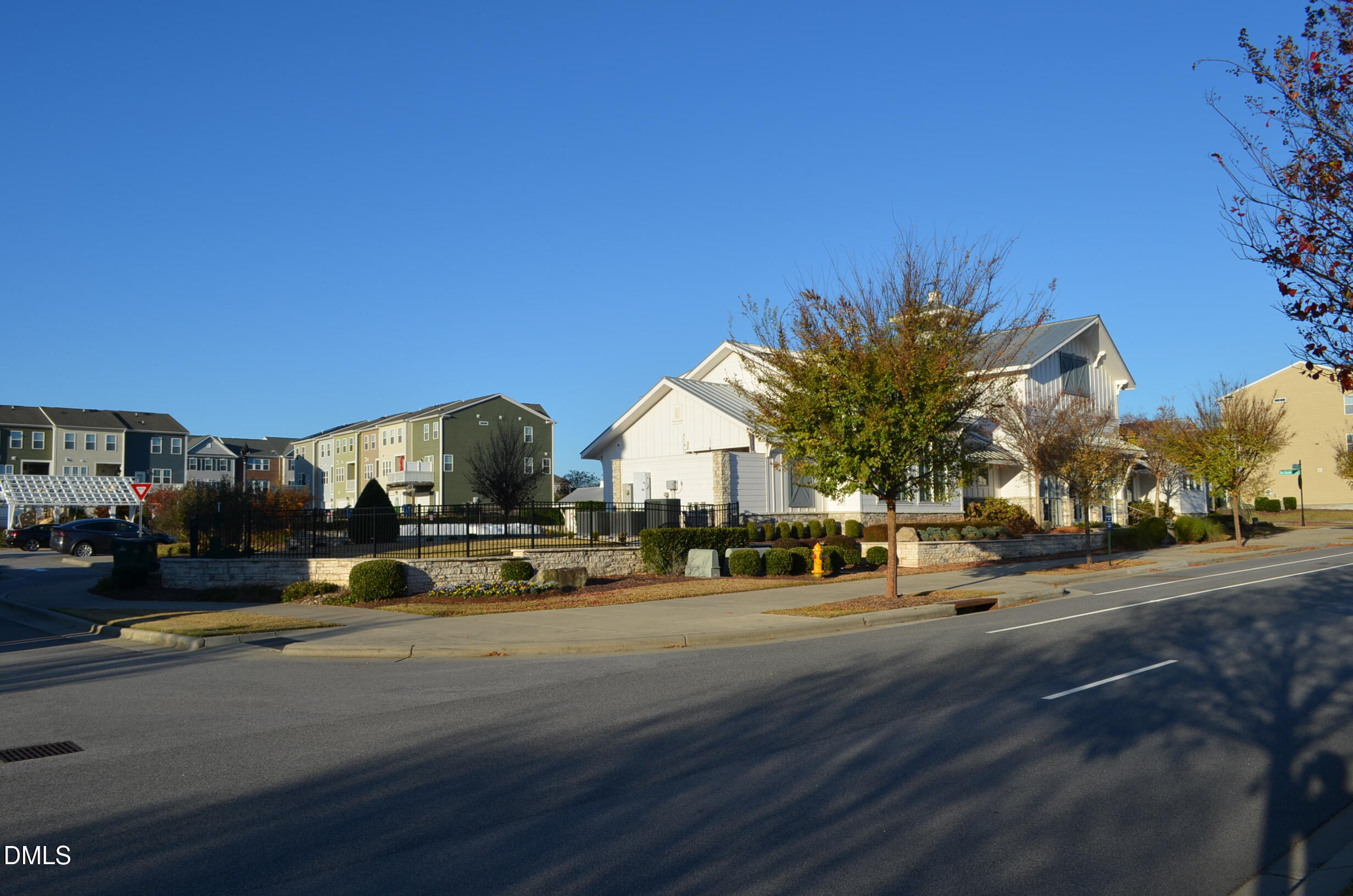 6506 Perry Creek Road, Unit 1103 Raleigh, NC 27616 - Photo 30 of 34 a view of road with card parked on the side of it