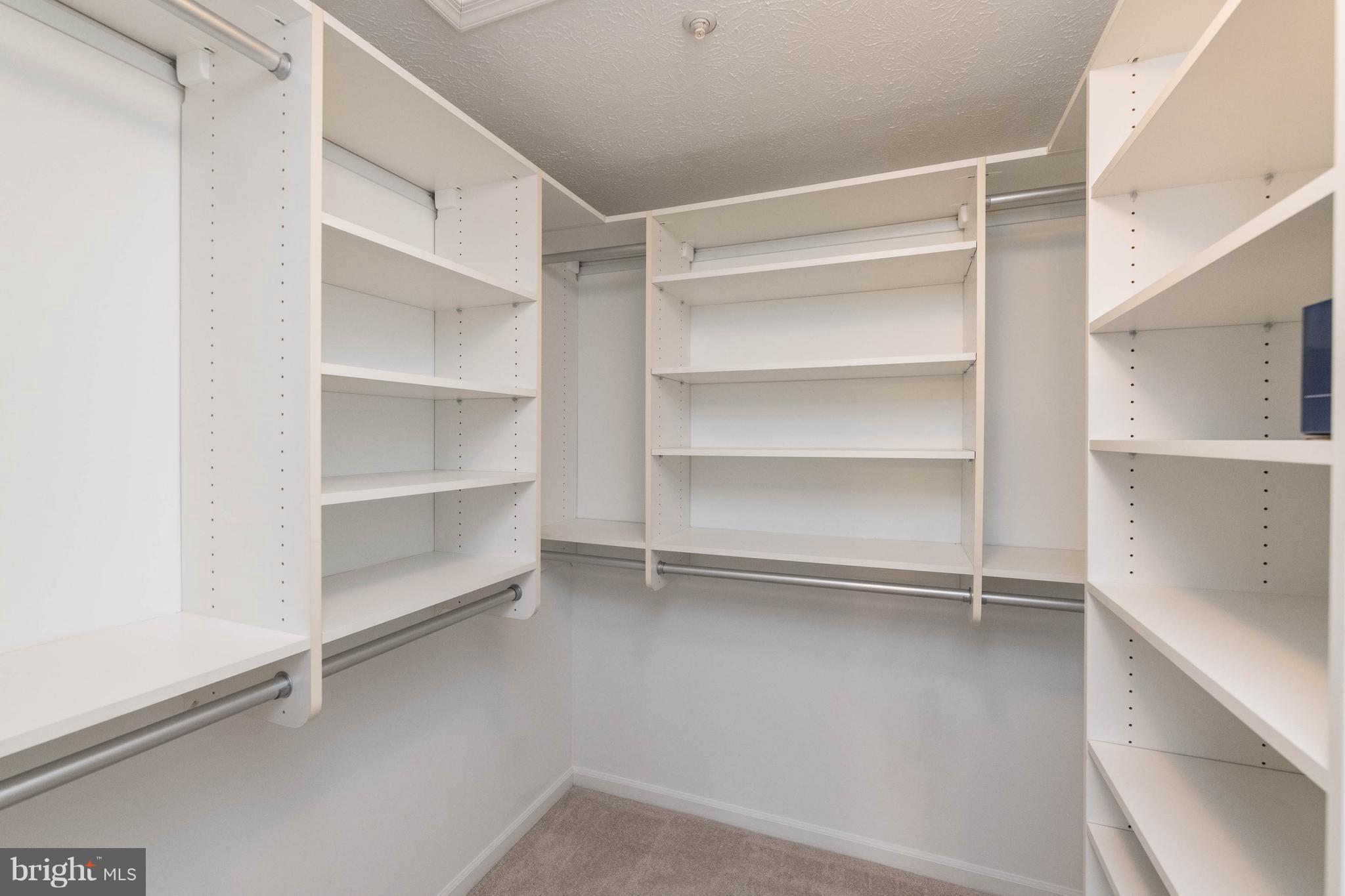 4132 Maple Path Circle, Unit 61 Baltimore, MD 21236 - Photo 39 of 47 a view of walk in closet with empty racks