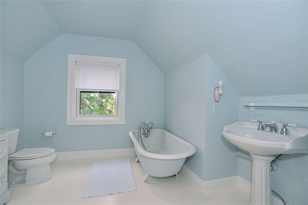304 Bower Hill Road Pittsburgh, PA 15228 - Photo 23 of 25 What a beautiful, calming bath! The perfect place to relax in the claw foot tub! There is also a shower which is not shown in this picture.