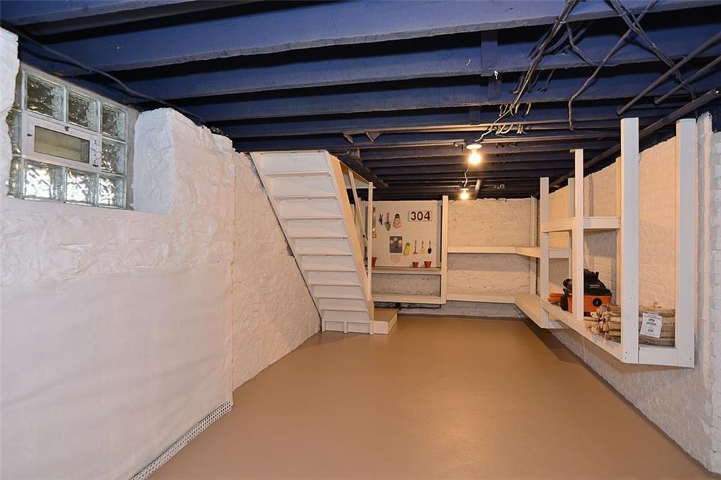 304 Bower Hill Road Pittsburgh, PA 15228 - Photo 24 of 25 The lower level features two rooms of equal size for storage or finish one as a gameroom to expand the living space. These rooms have been painted recently and fresh and clean!