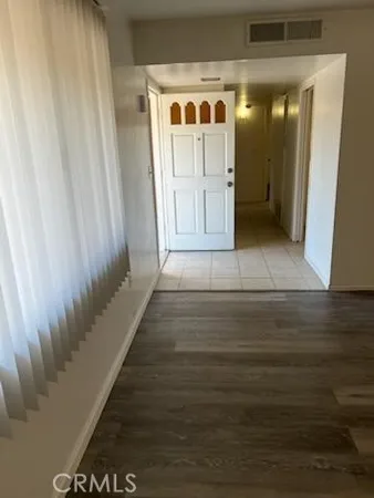 a view of an entryway door