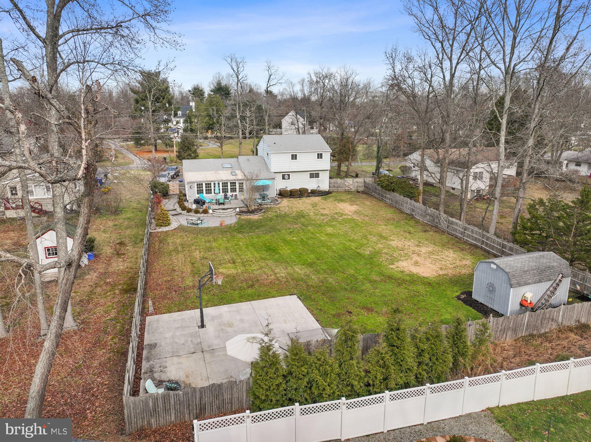 15 Christopher Mill Road Medford, NJ 08055 - Photo 5 of 54 Arial view of incredible back yard.
