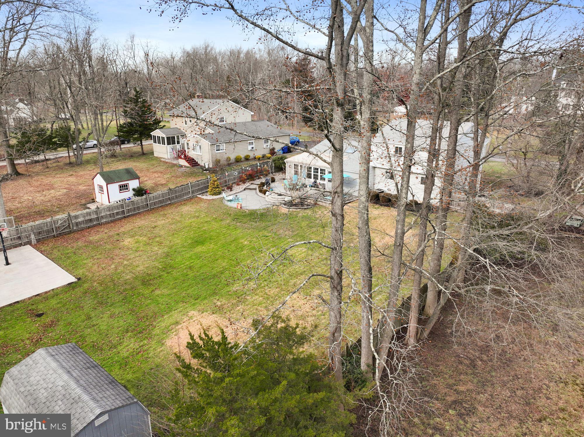 15 Christopher Mill Road Medford, NJ 08055 - Photo 8 of 54 Arial view of incredible back yard.