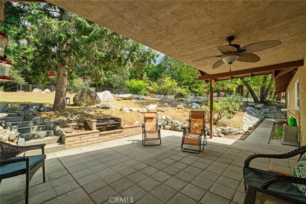 39804 Pine Bench Road Yucaipa, CA 92399 - Photo 28 of 57 Backyard patio area