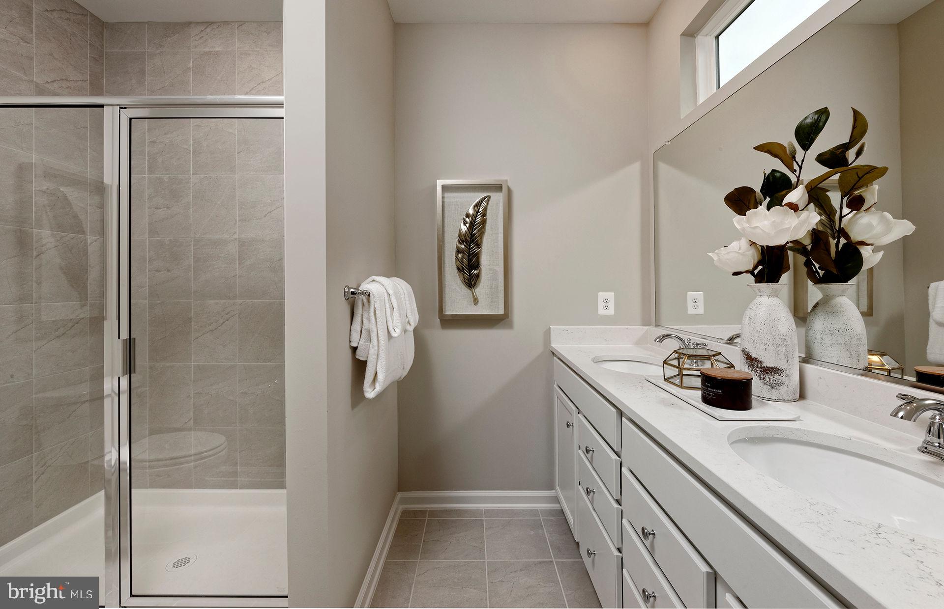 171 Waterleaf Drive, Unit 2 Laurel, MD 20724 - Photo 6 of 44 Owner's Bath - Model Representation