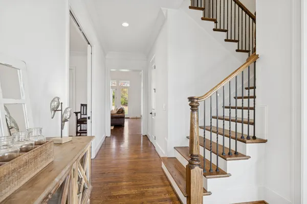 a kitchen with a sink stove and refrigerator