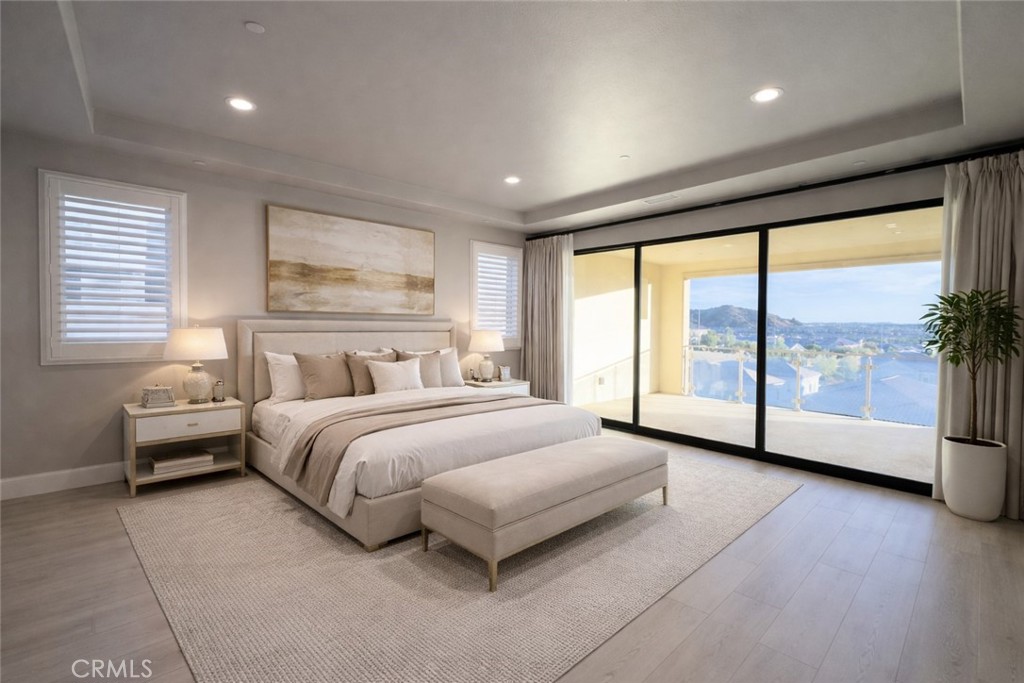 20538 Deer Grass Court Porter Ranch, CA 91326 - Photo 23 of 34 This image has been virtually staged for illustrative purposes only. Furniture and décor are not included in the sale of the property.