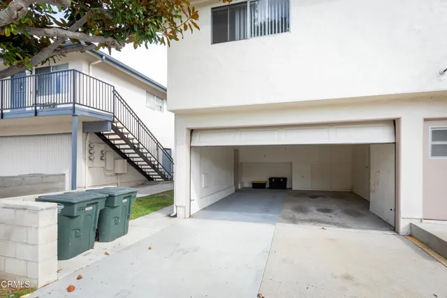 a view of a refrigerator in kitchen