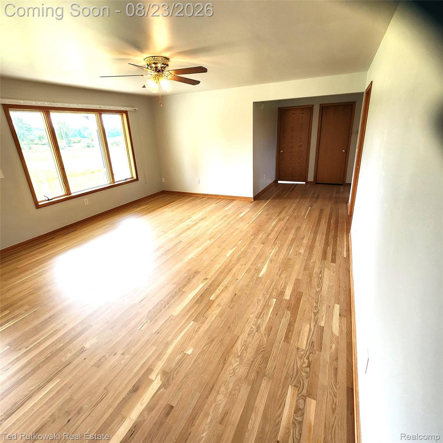 12350 Masters Road Memphis, MI 48041 - Photo 19 of 45 White Oak Hardwood Floors, Larger Tinted Andersen windows-great natural lighting