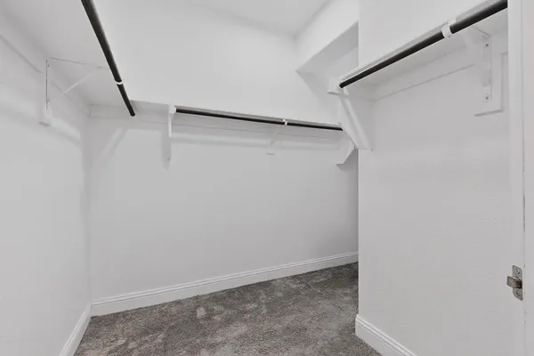 a view of a house with a small space