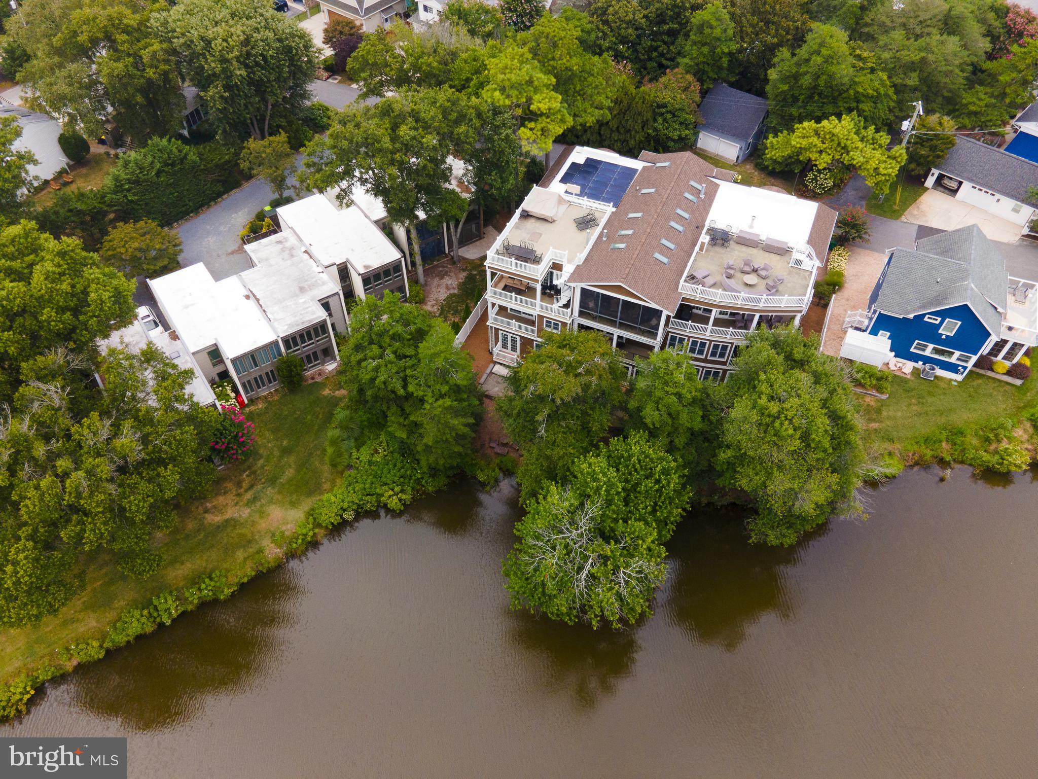 38520 Pine Lane, Unit 2 Rehoboth Beach, DE 19971 - Photo 71 of 71 an aerial view of a house with garden space and street view