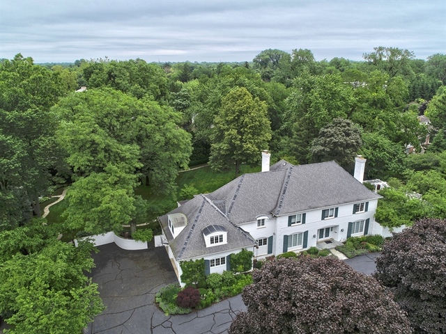 315 Woodley Road Winnetka, IL 60093 - Photo 1 of 28 an aerial view of a house