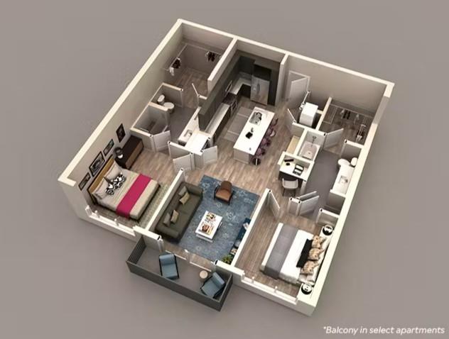 1084 Howell Mill Road Northwest, Unit 736 Atlanta, GA 30318 - Photo 21 of 30