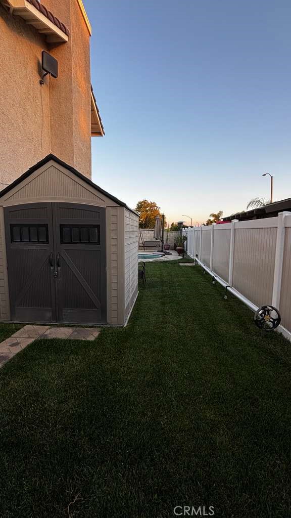 20257 Edmund Road Riverside, CA 92508 - Photo 9 of 53 a view of a back yard of the house