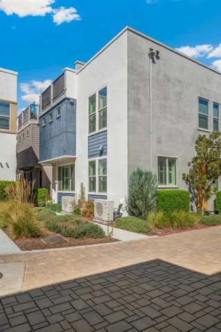 a view of a door of the house
