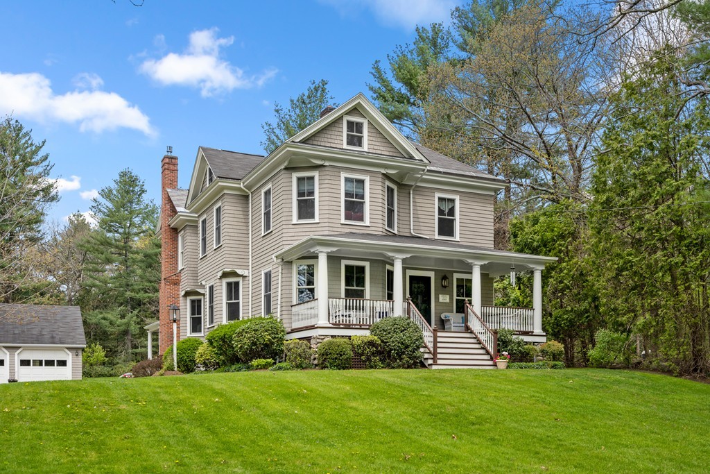 14 Silver Hill Road Weston, MA 02493 - Photo 1 of 1 a front view of a house with a yard