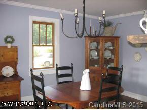 750 Rice Cove Road Canton, NC 28716 - Photo 7 of 9 a view of a dining room with furniture window and wooden floor