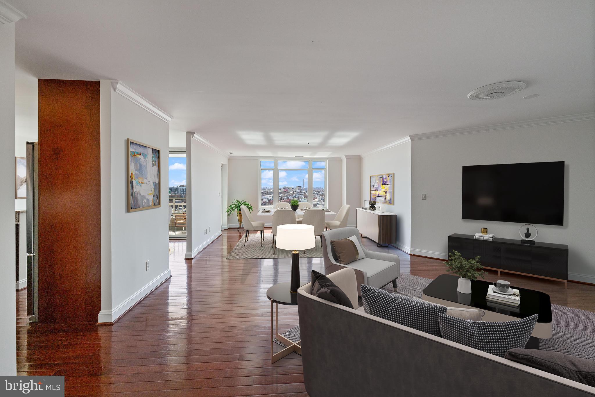 100 Harborview Drive, Unit 910 Baltimore, MD 21230 - Photo 2 of 44 Great Room - staging #1