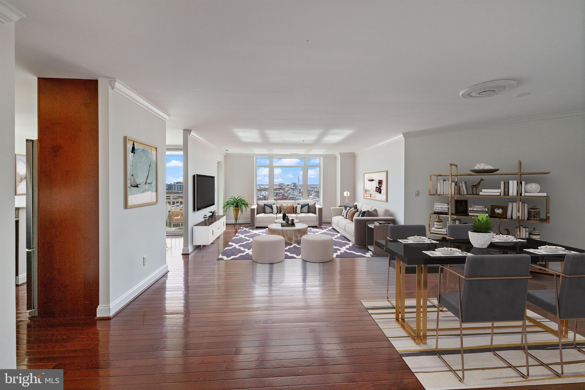 100 Harborview Drive, Unit 910 Baltimore, MD 21230 - Photo 3 of 44 Great Room - staging #2