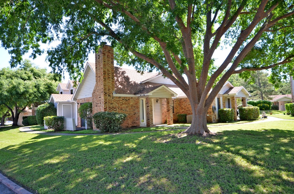 1601 Faro Drive, Unit 201 Austin, TX 78741 - Photo 20 of 24 a tree in front of a white house