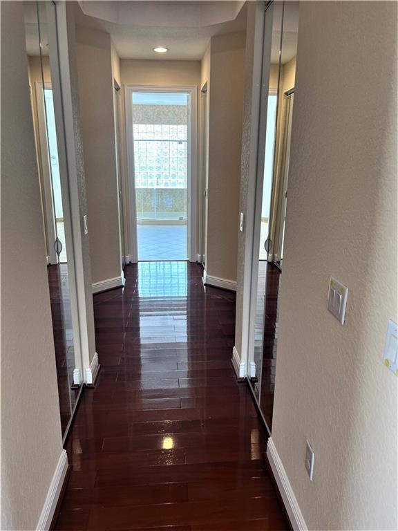 17989 Southwest 54th Street Miramar, FL 33029 - Photo 21 of 53 a view of a hallway with wooden floor and staircase