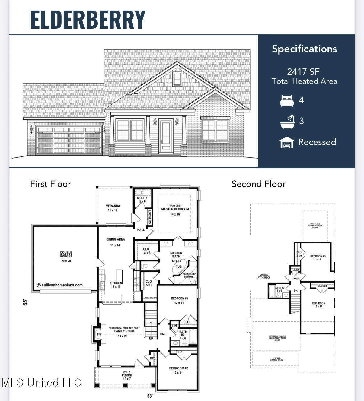 7570 Thomas Riley Street Hernando, MS 38632 - Photo 29 of 29 Floor plan