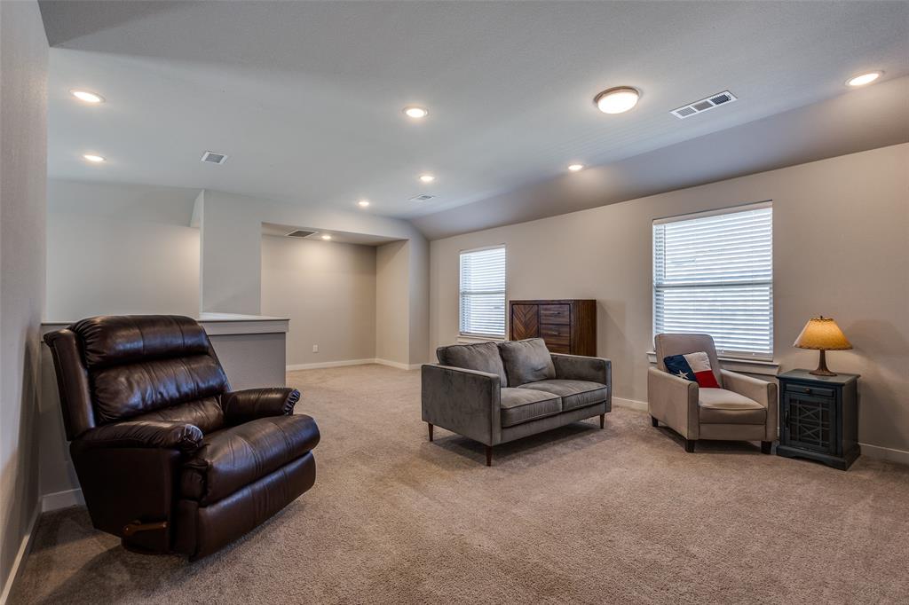 1821 Eagle Landing Van Alstyne, TX 75495 - Photo 27 of 37 Living room - 2nd floor