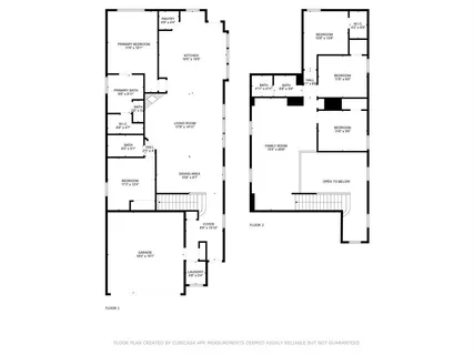 a picture of a floor plan