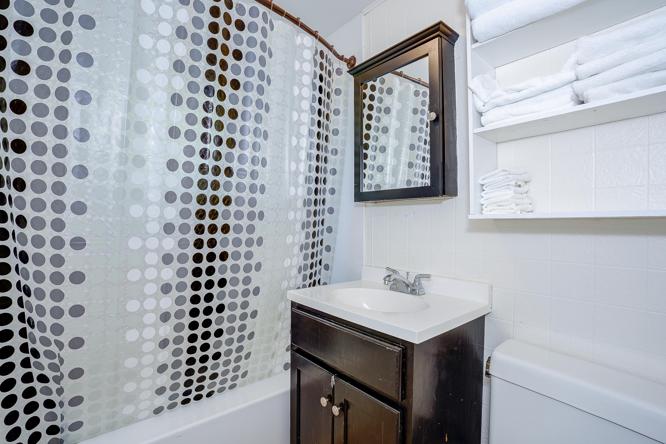 6150 Hardy Road Hardy, VA 24101 - Photo 12 of 17 a bathroom with a sink a vanity and a shower