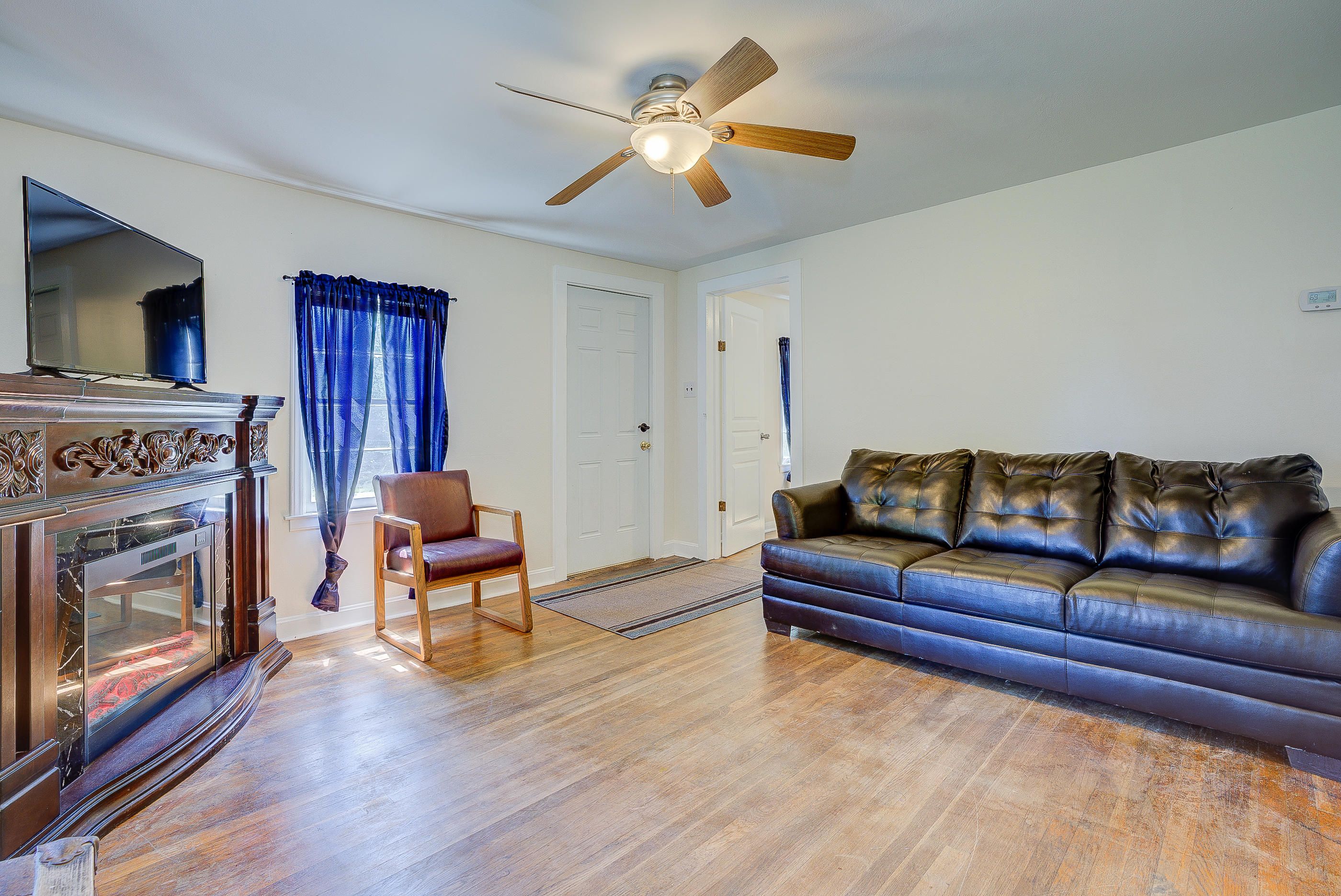 6150 Hardy Road Hardy, VA 24101 - Photo 3 of 17 a living room with furniture and a fireplace