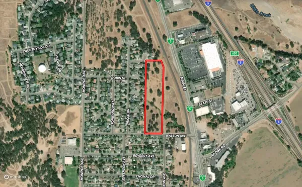 a view of road and trees