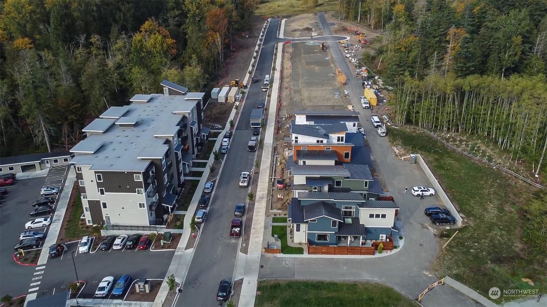4264 Creston Way Bellingham, WA 98226 - Photo 5 of 6 an aerial view of residential houses with outdoor space and street view