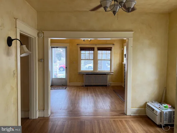 a view of livingroom with furniture and wooden floor