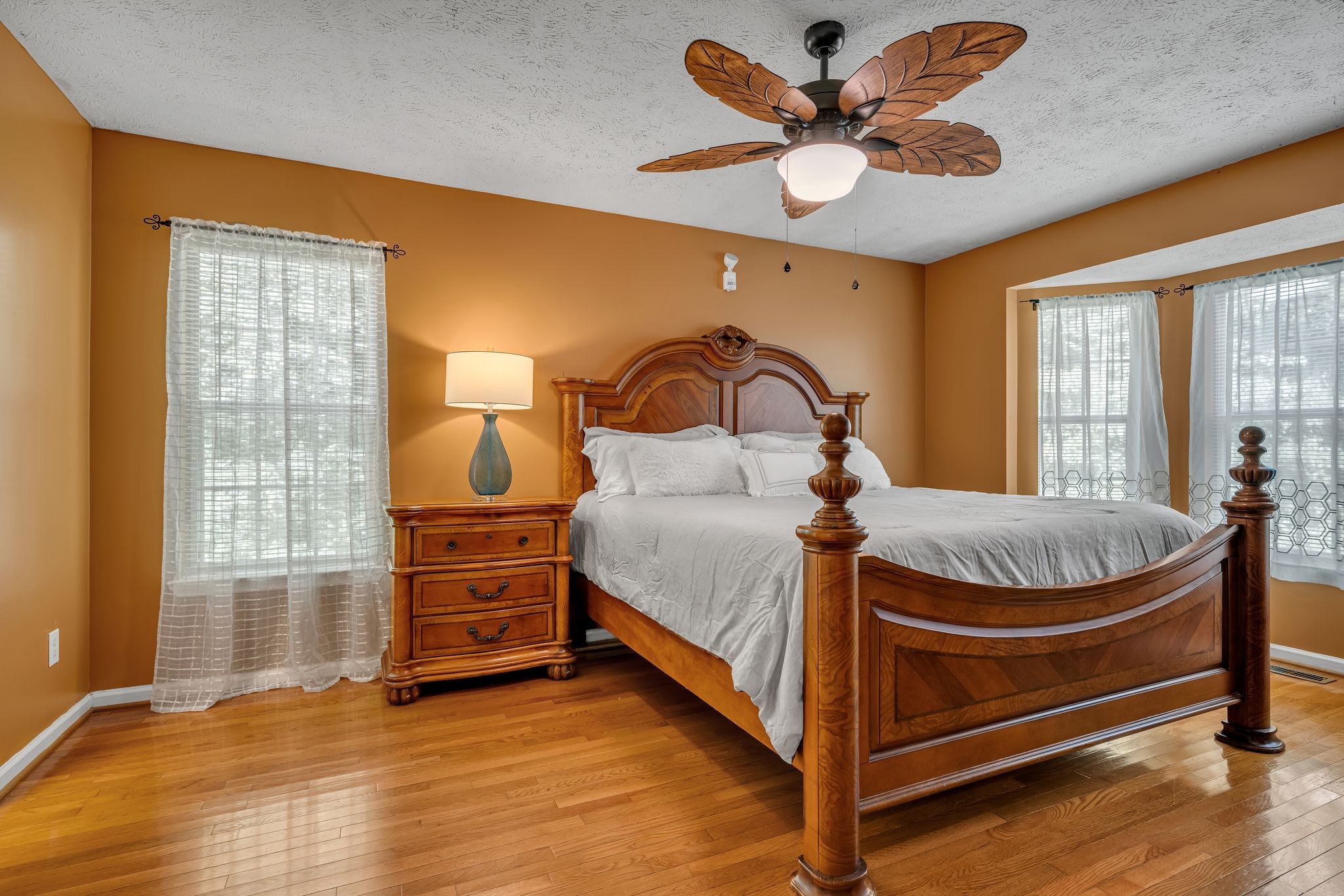190 Gaskins Road Dickson, TN 37055 - Photo 13 of 25 a bed room with a bed and a ceiling fan