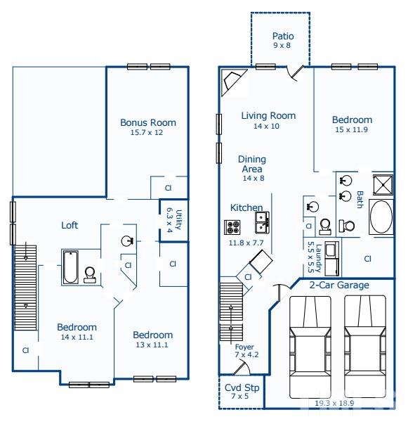 8357 Primanti Boulevard Raleigh, NC 27612 - Photo 25 of 25 Floor Plan of the home.