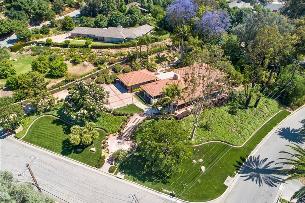 6800 Hawarden Drive Riverside, CA 92506 - Photo 2 of 57 an aerial view of a residential houses with yard