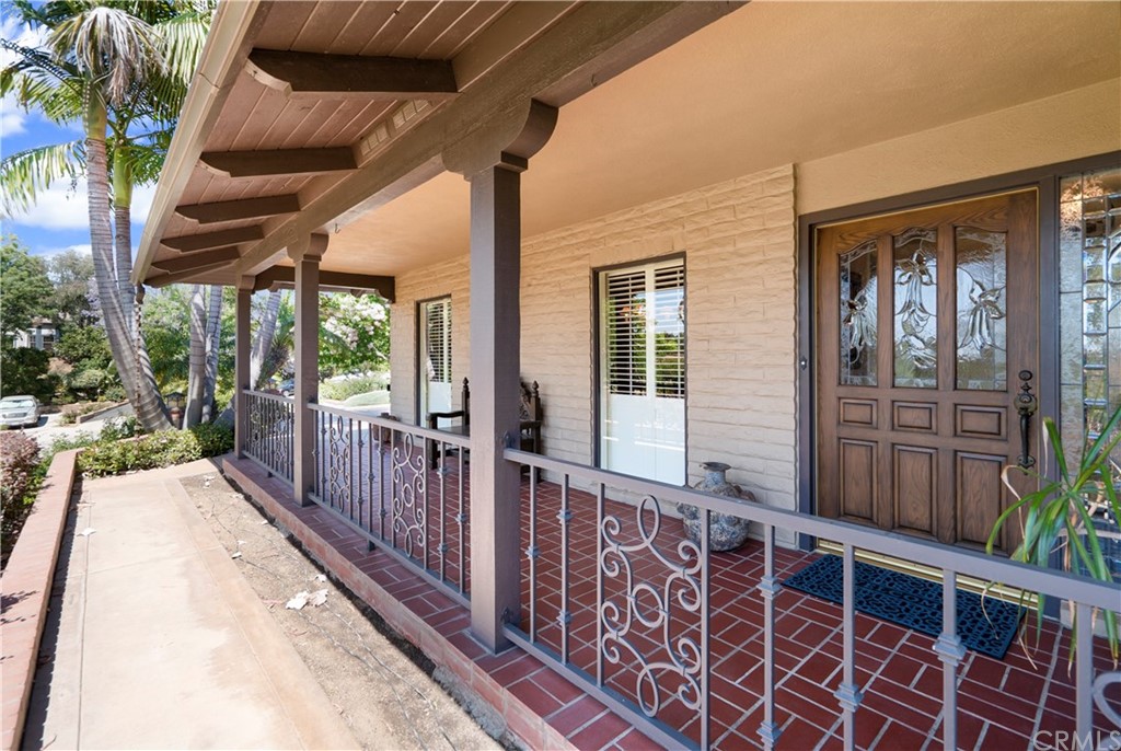 6800 Hawarden Drive Riverside, CA 92506 - Photo 8 of 57 a view of balcony with wooden floor