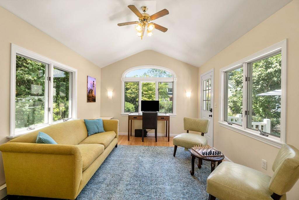 20 Cavanagh Road Wellesley, MA 02481 - Photo 15 of 28 a living room with furniture and a large window