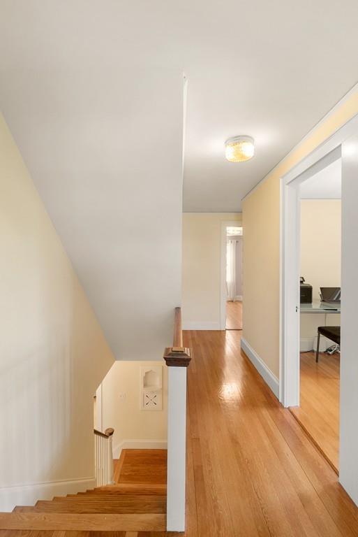 20 Cavanagh Road Wellesley, MA 02481 - Photo 17 of 28 a view of a hallway with wooden floor