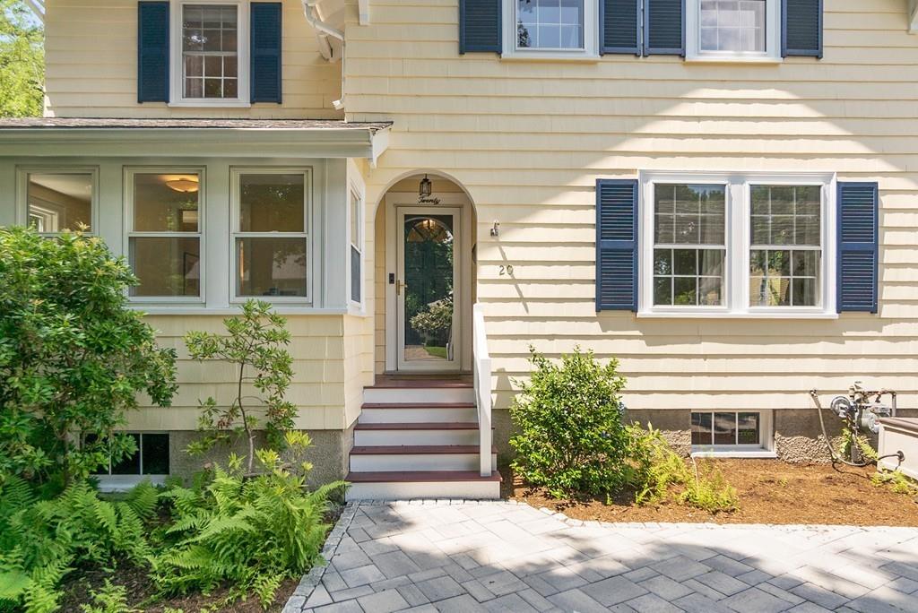 20 Cavanagh Road Wellesley, MA 02481 - Photo 3 of 28 a view of a house with potted plants