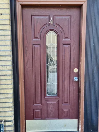 a view of a door with a outdoor space