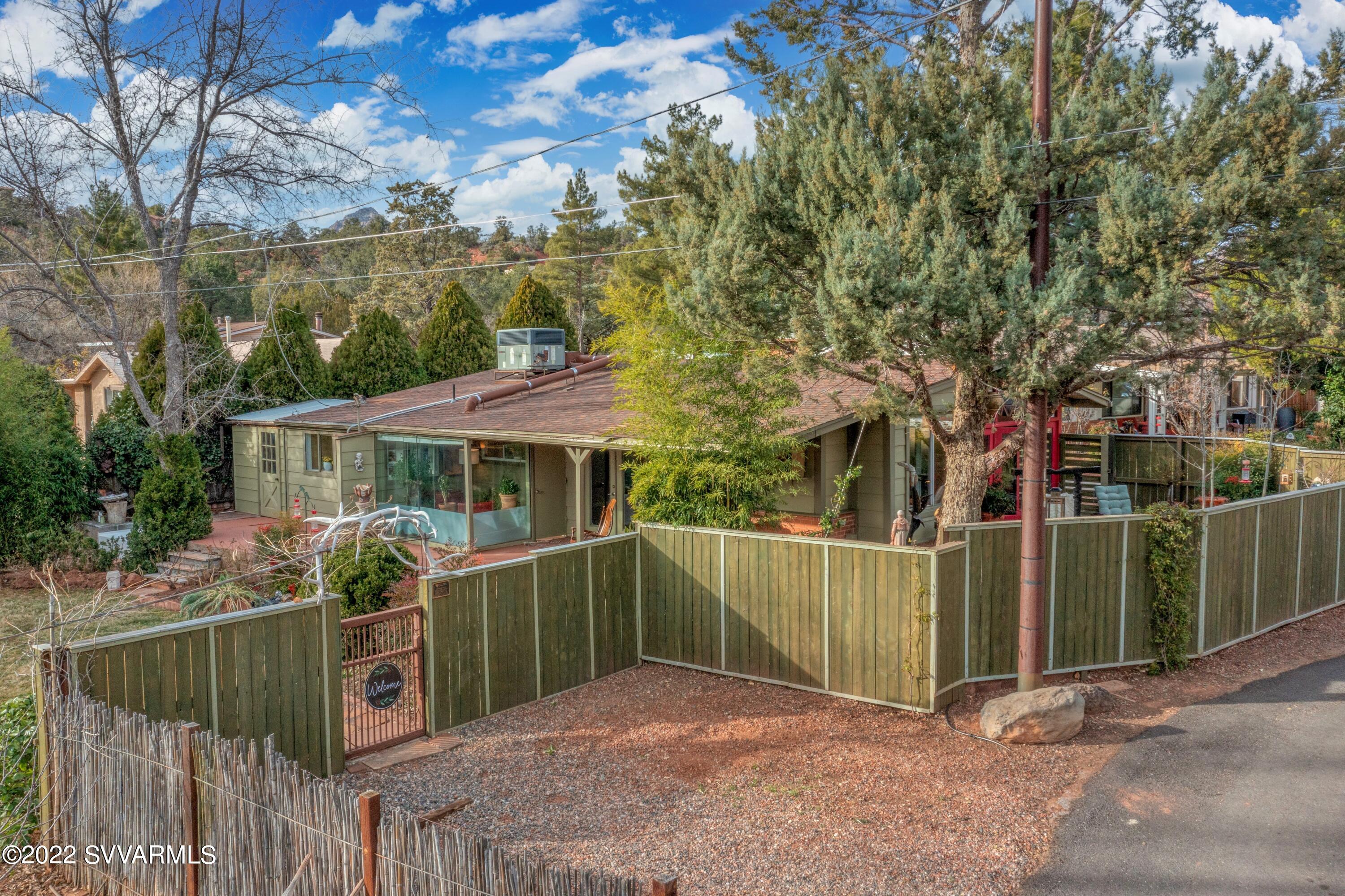 55 Abbott Road Sedona, AZ 86336 - Photo 35 of 36 Completely Fenced!