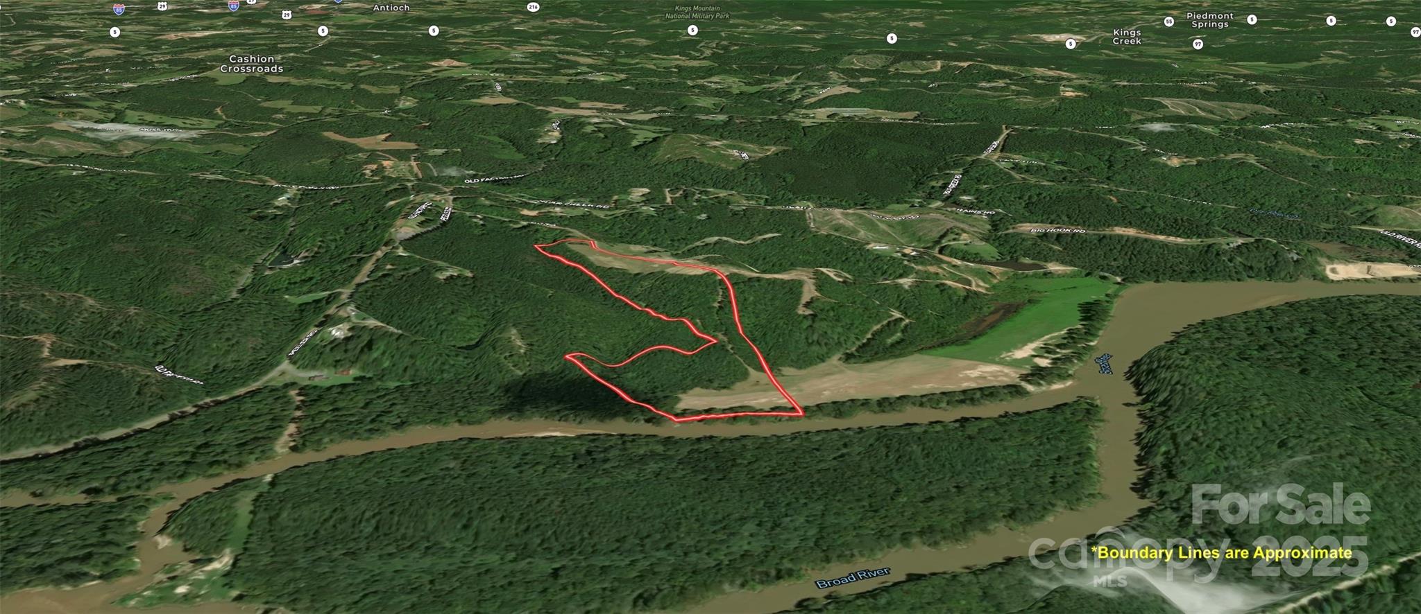 151 Cobb Road Blacksburg, SC 29702 - Photo 5 of 45 a view of a backyard