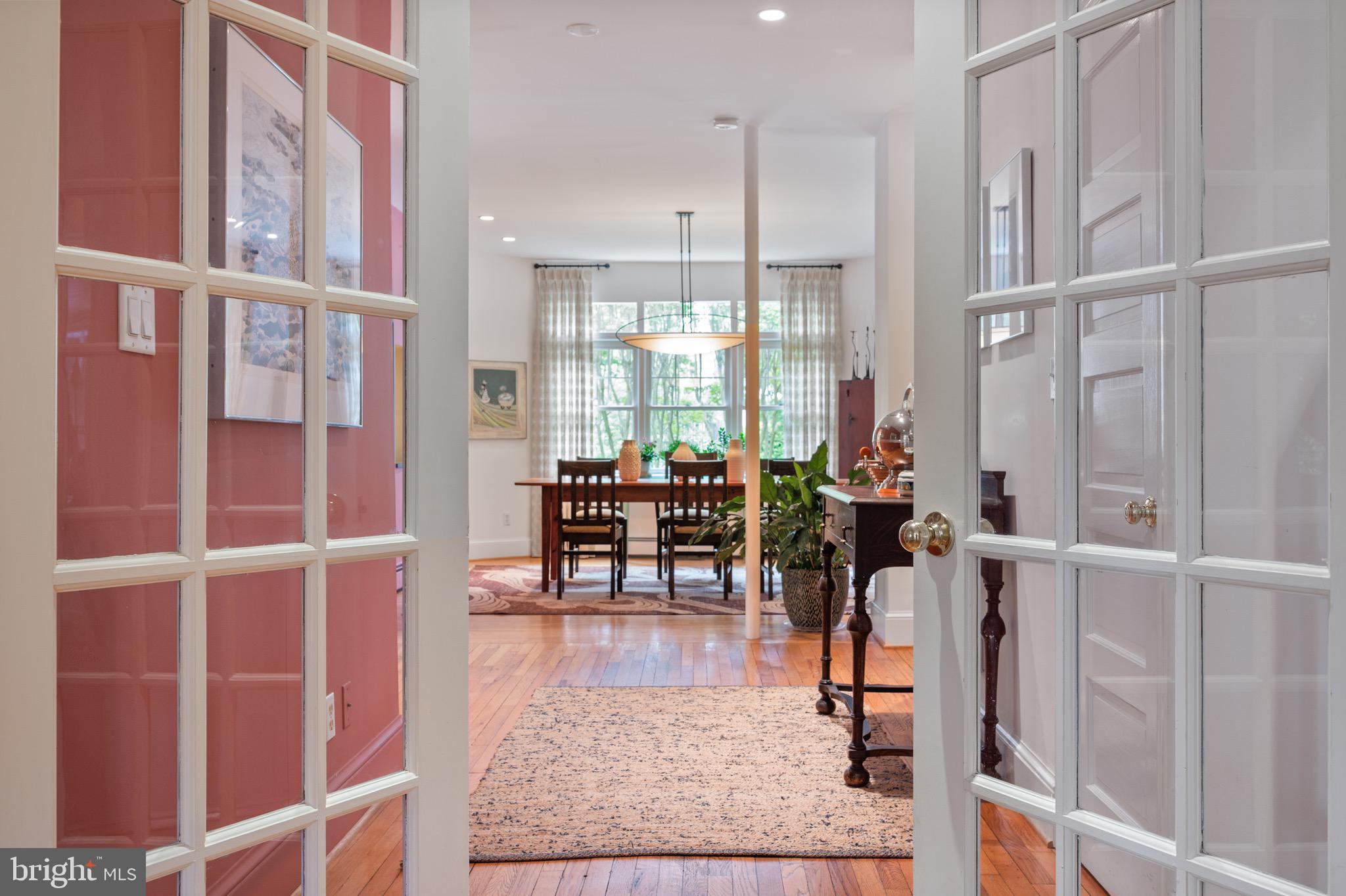 120 West Maple Street Alexandria, VA 22301 - Photo 22 of 100 French doors to rear of the home
