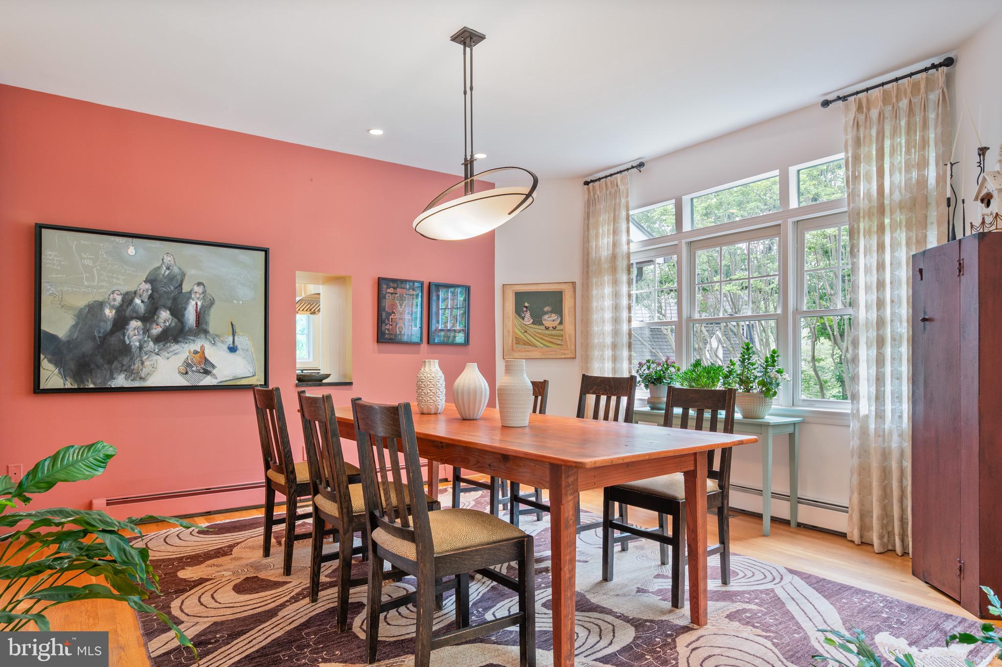 120 West Maple Street Alexandria, VA 22301 - Photo 24 of 100 a view of a dining room with furniture window and wooden floor