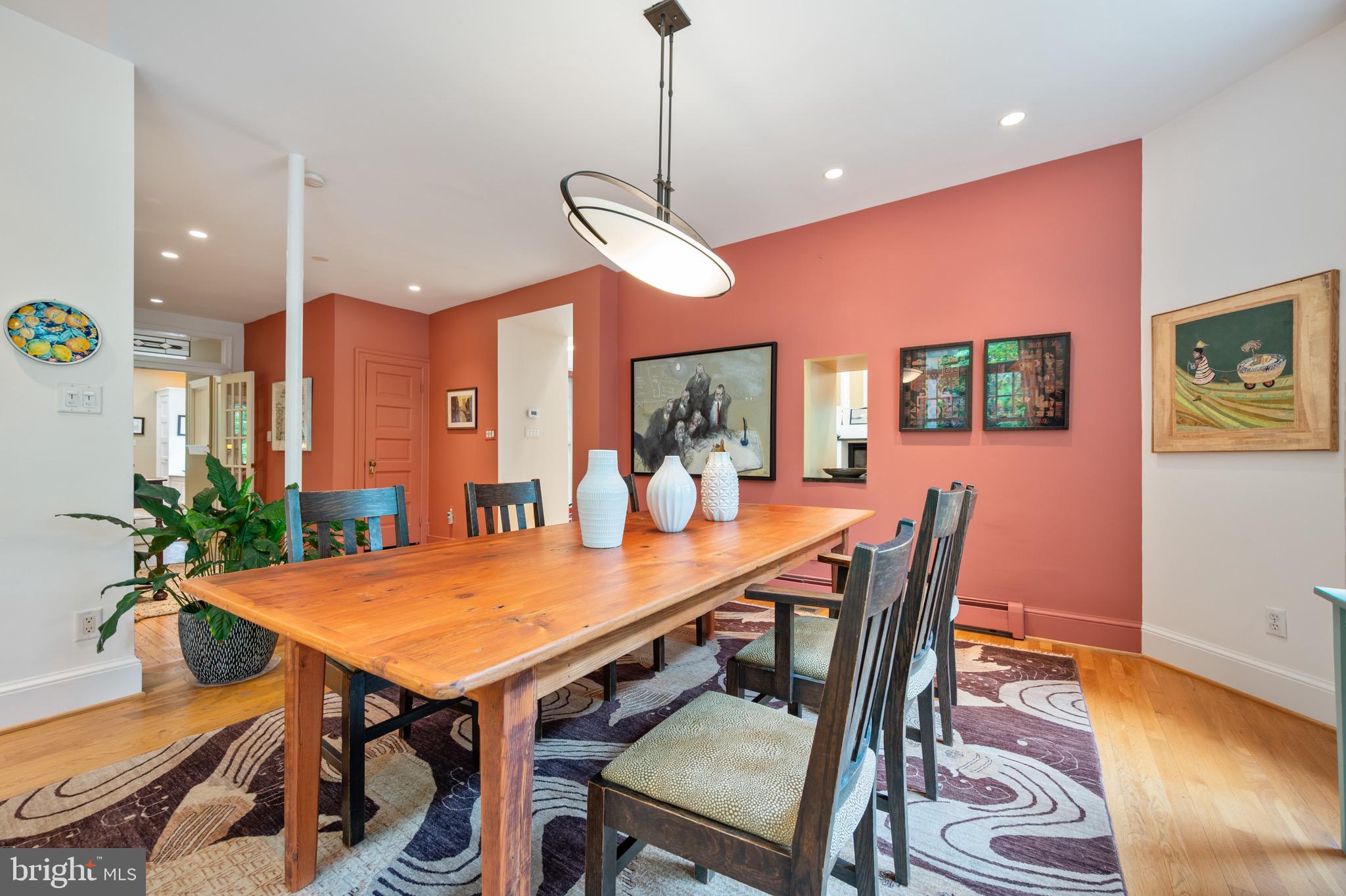 120 West Maple Street Alexandria, VA 22301 - Photo 26 of 100 a view of a dining room with furniture