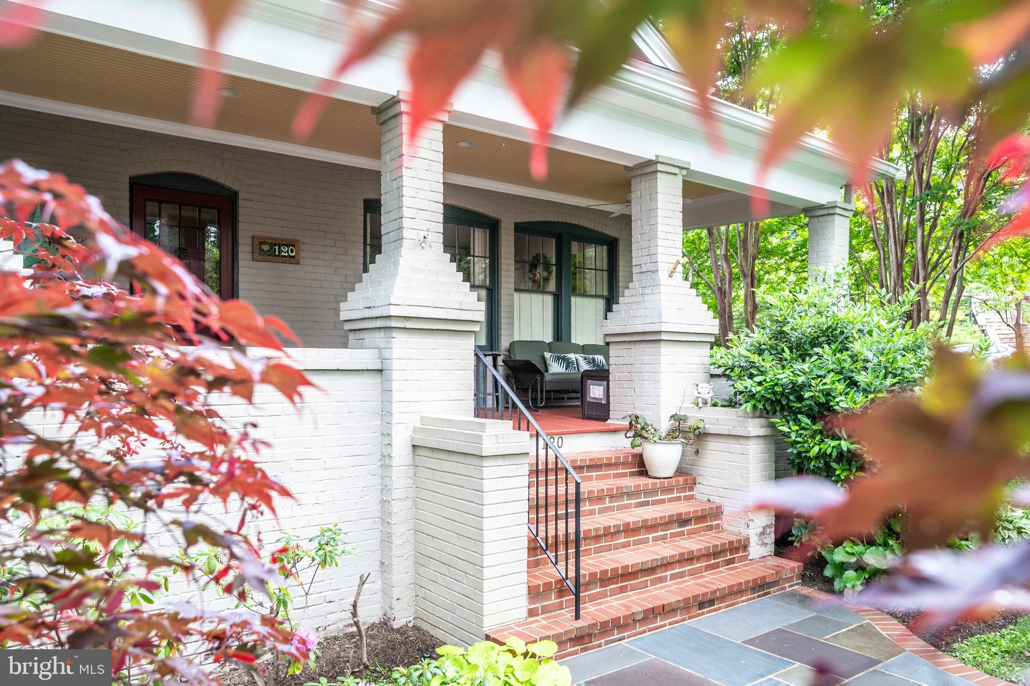 120 West Maple Street Alexandria, VA 22301 - Photo 7 of 100 a front view of a house with plants